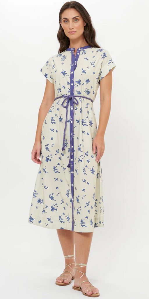 Oliphant Cap Slv Shirt Dress