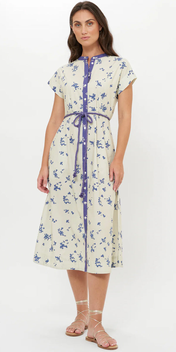 Oliphant Cap Slv Shirt Dress