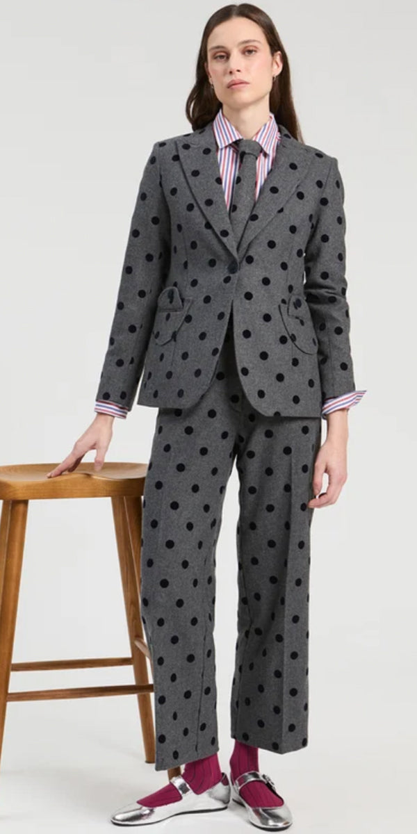 Vilagallo Polka Dot Trouser