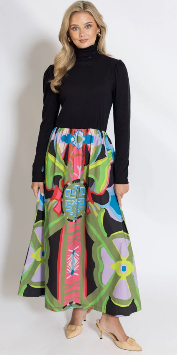 House of MBR Keaton TurtleNeck Dress