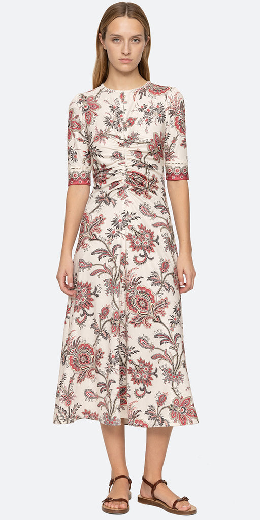 SEA NY Cassandra Print Dress