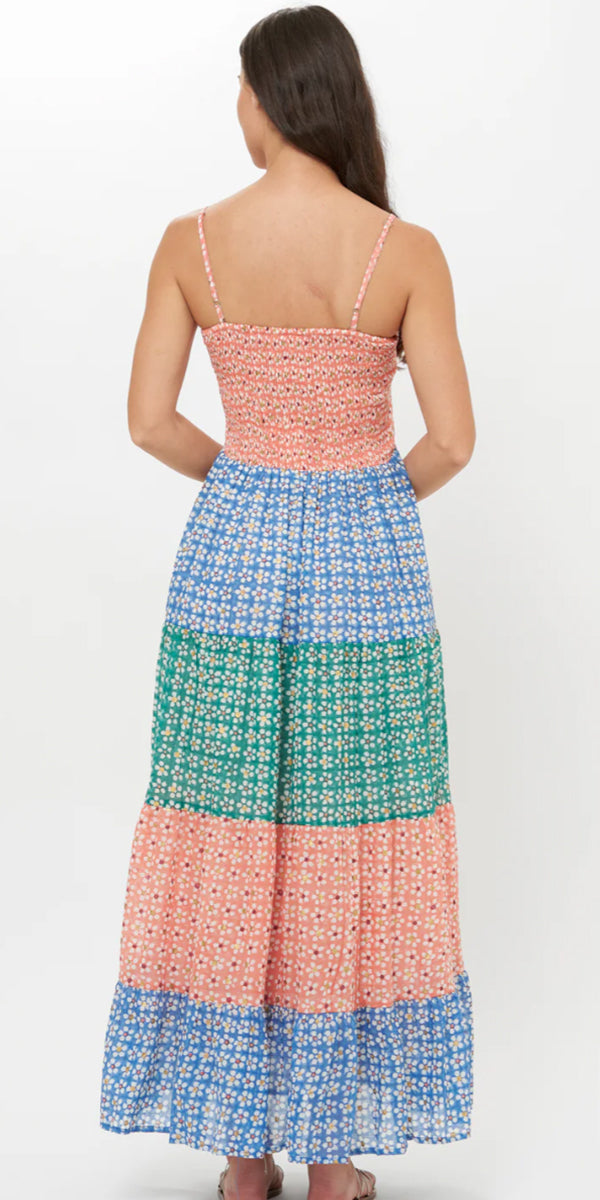 Oliphant Smocked Back Maxi Dress