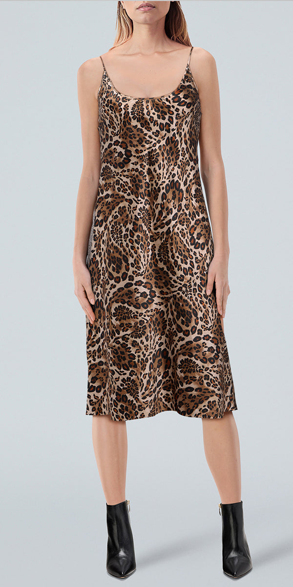 L'AGENCE Chalia Midi Dress