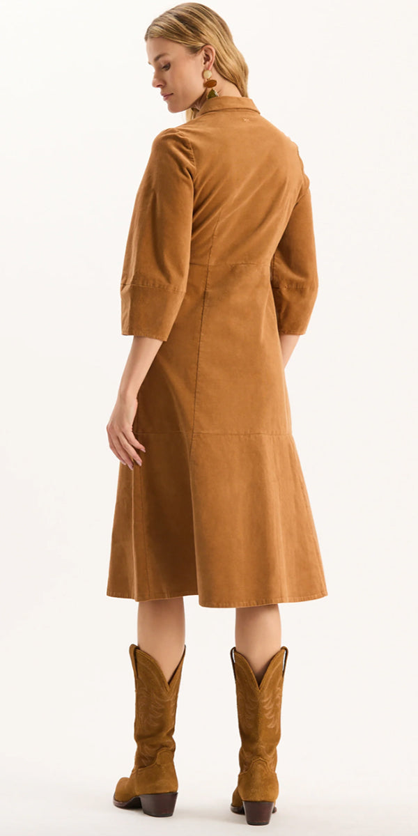Tyler Boe Beth Cord Midi Dress