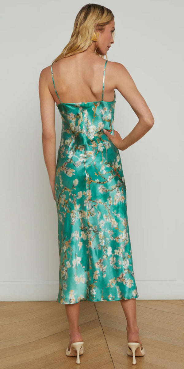 L'AGENCE Seridie Slip Dress