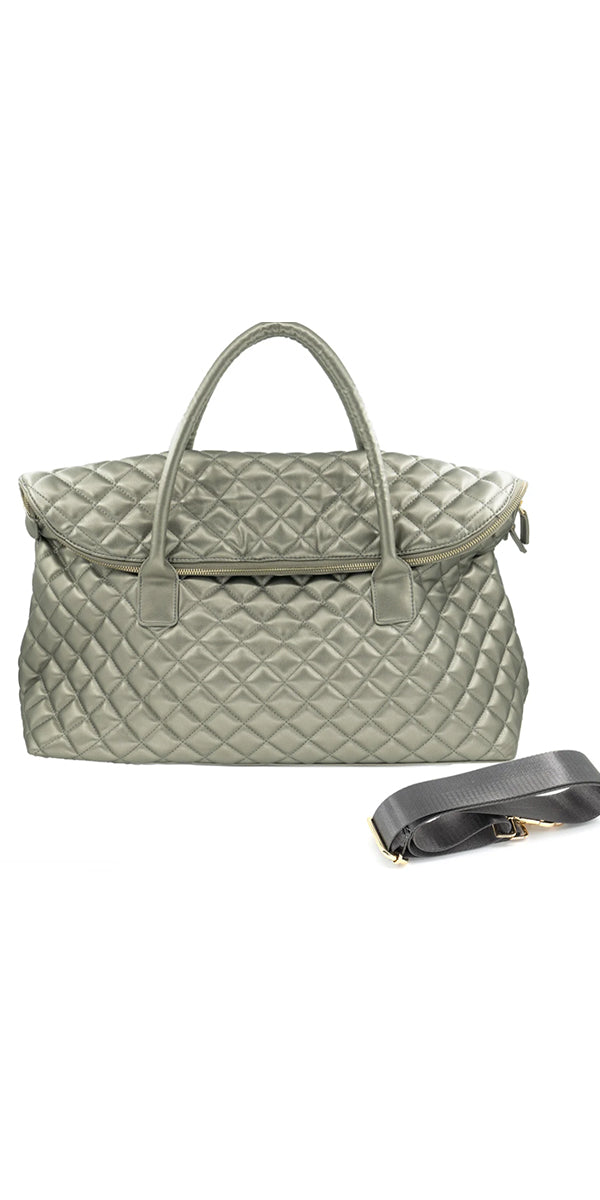 BC Bags 2681 Quilted Weekender Bag