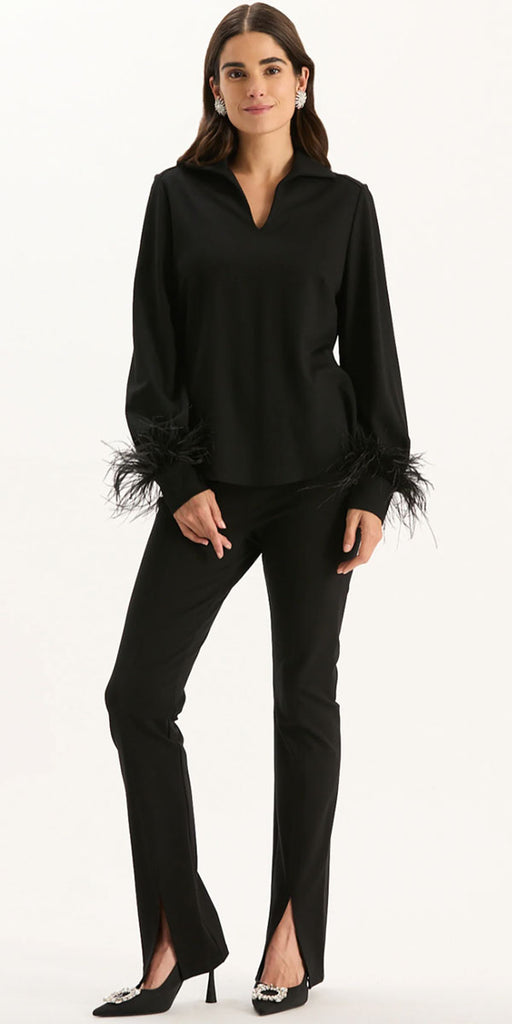 Tyler Boe Erin Feather Ponte Top