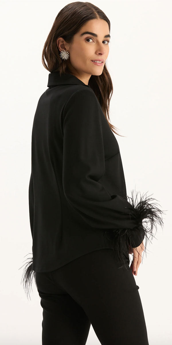 Tyler Boe Erin Feather Ponte Top