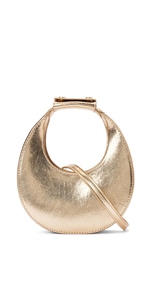 Staud Good Night Moon Bag Gold
