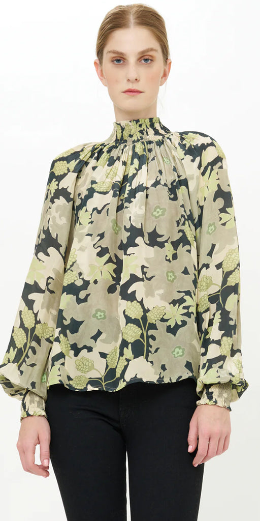 Oliphant High Neck Blouse