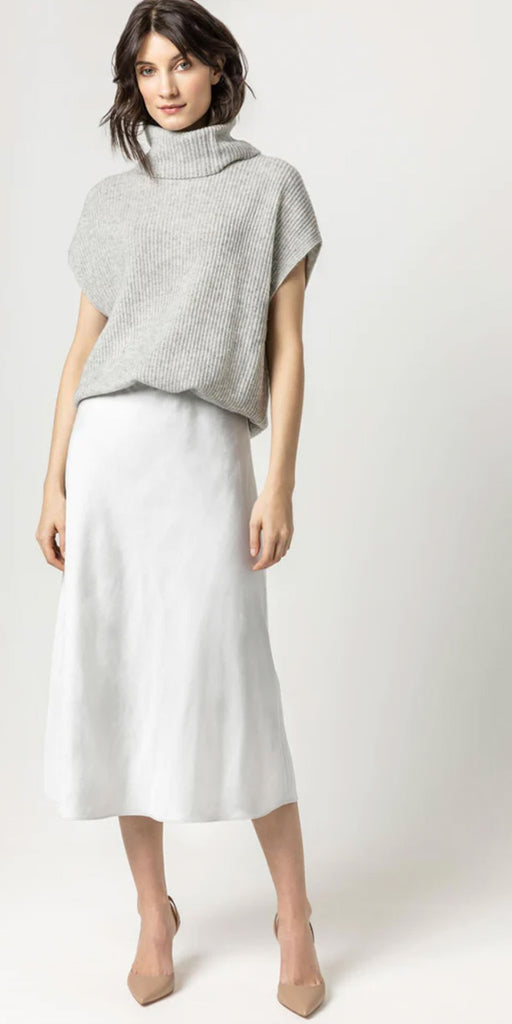 Lilla P Ribbed Turtleneck Sweater