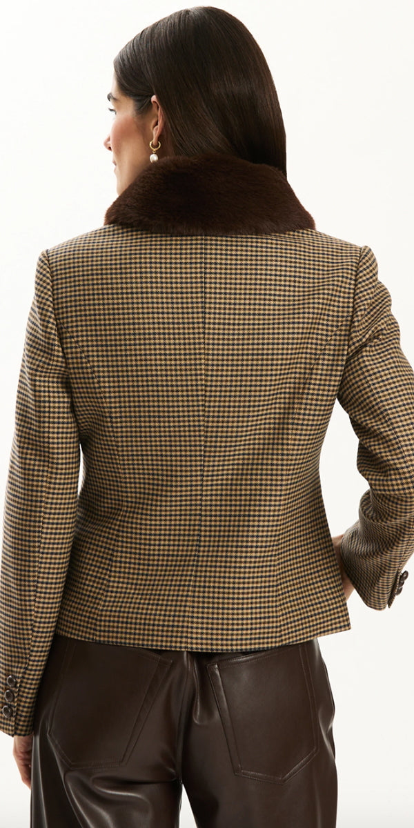 Tyler Boe Lucy Mixed Media Jacket