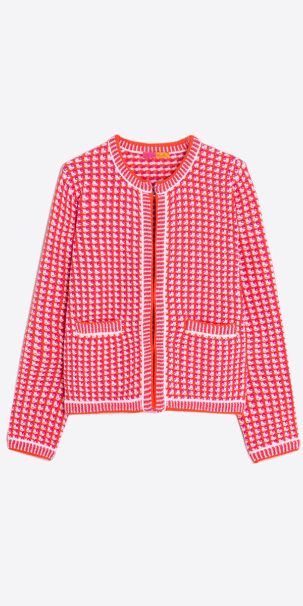 Vilagallo Knit Tweed Jacket