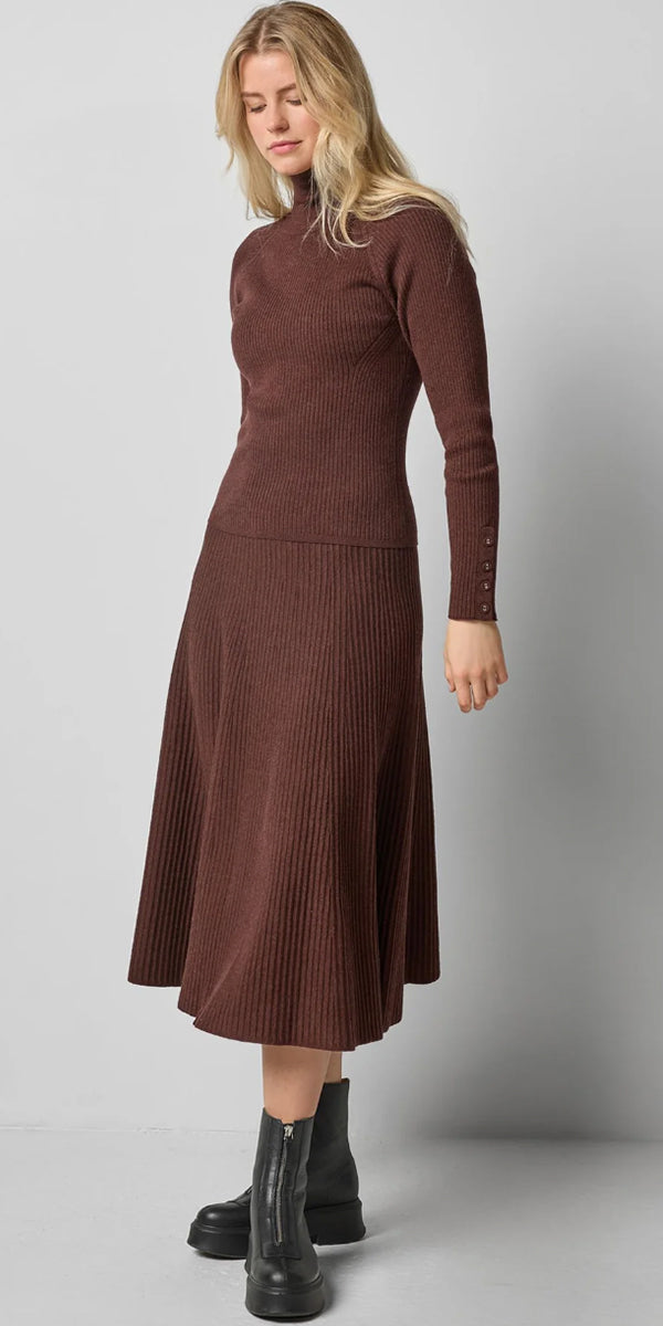 Lilla P Flared Knit Skirt