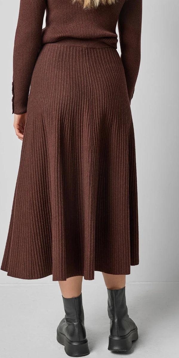 Lilla P Flared Knit Skirt