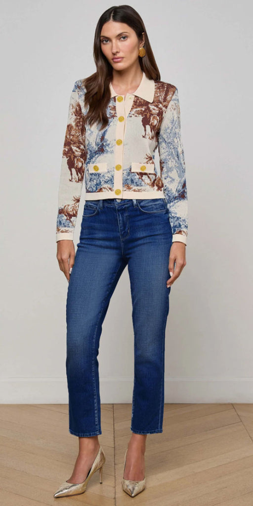 L'AGENCE Celestia Slim-Leg Jean