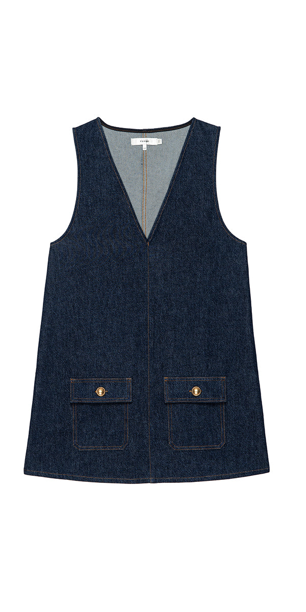 FRAME Pinafore Dress