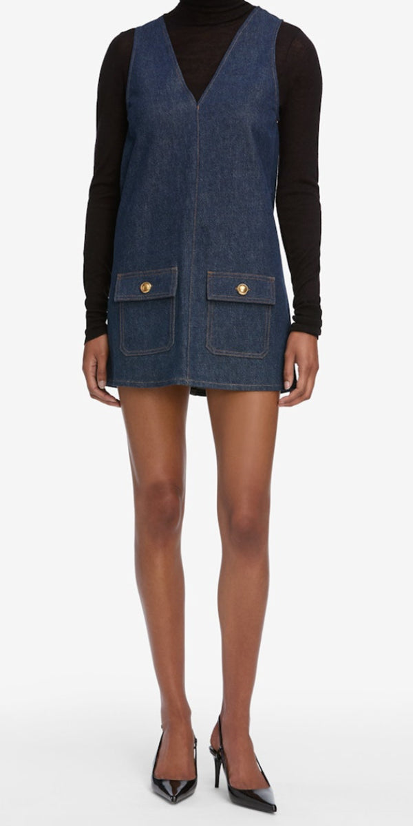 FRAME Pinafore Dress