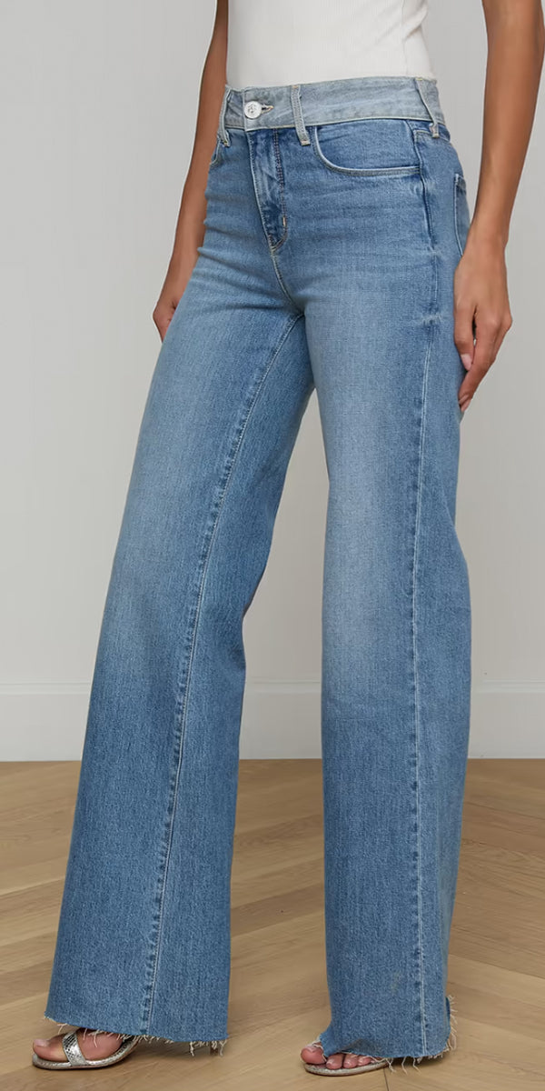 L'AGENCE Louane Wide Leg Jean