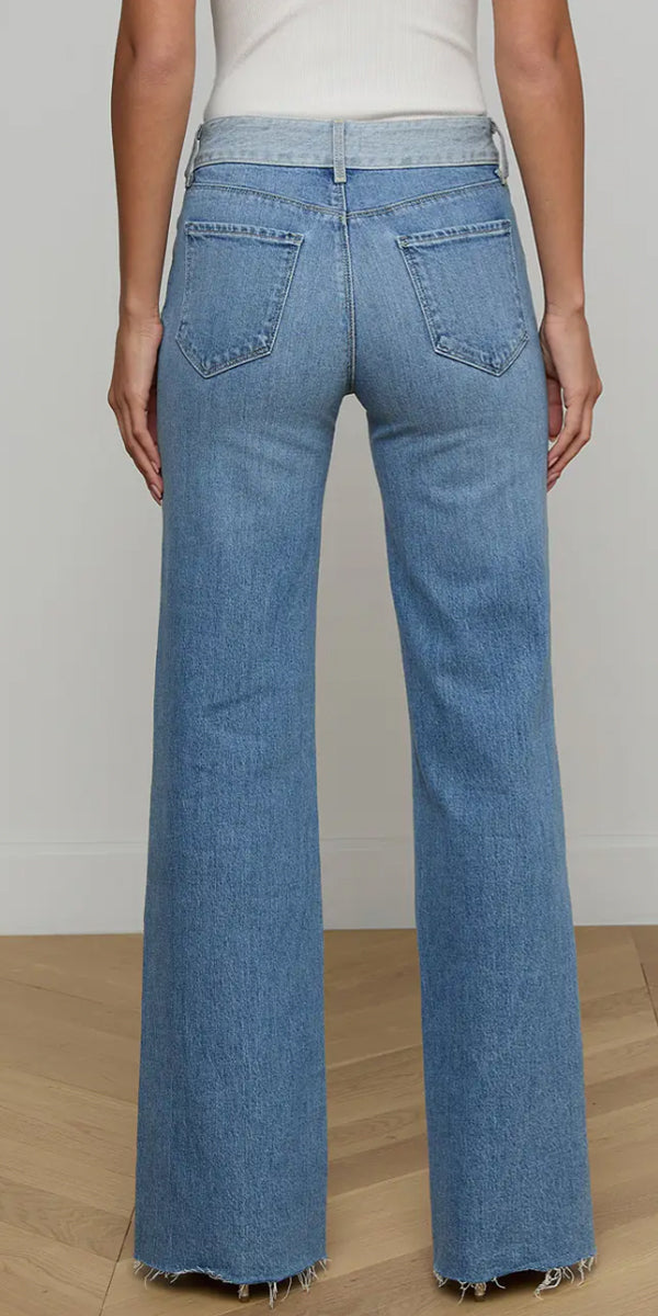 L'AGENCE Louane Wide Leg Jean
