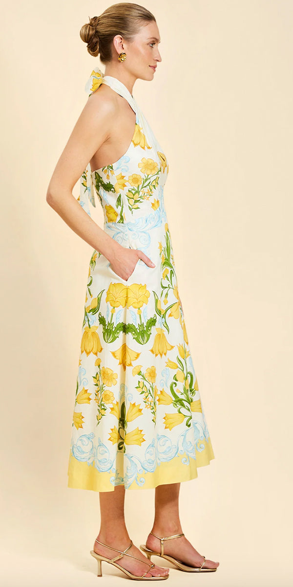 Mestiza Copacabana Halter Midi Dress