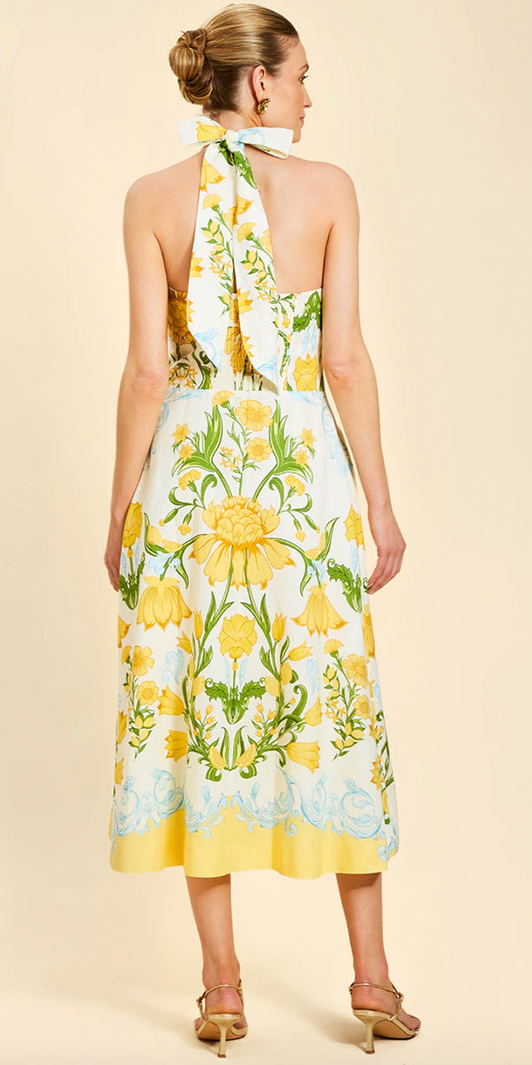 Mestiza Copacabana Halter Midi Dress