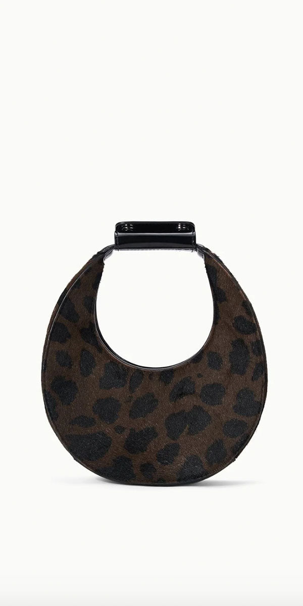 Staud Good Night Moon Bag Leopard