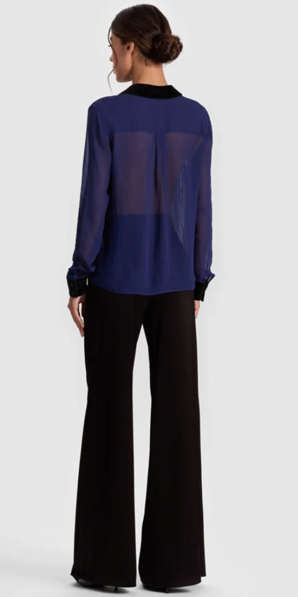 Alice + Olivia Willa Placket Top
