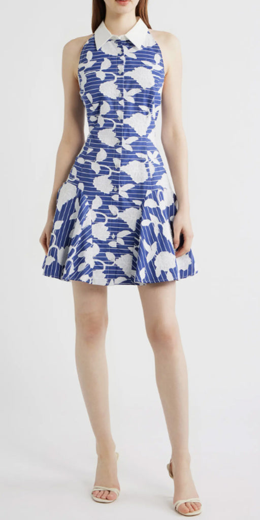 Milly Maxine Floral Midi Dress