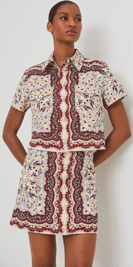 Cara Cara Evergreen Mini Skirt