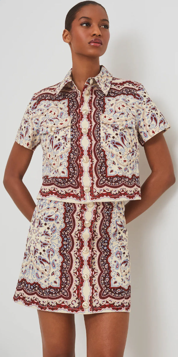 Cara Cara Evergreen Mini Skirt