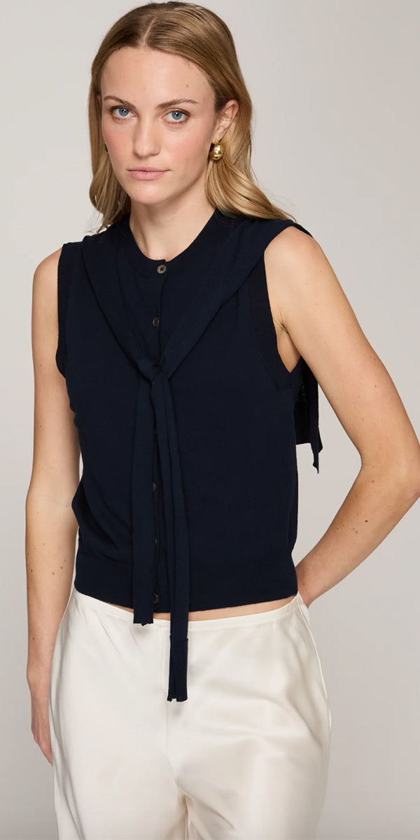 Autumn Cashmere SL Button Vest