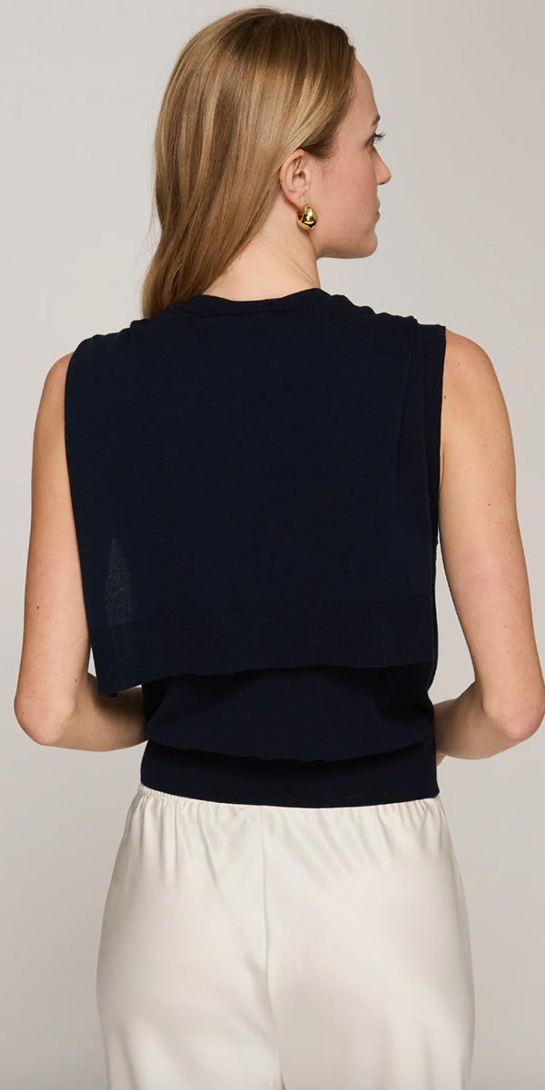 Autumn Cashmere SL Button Vest
