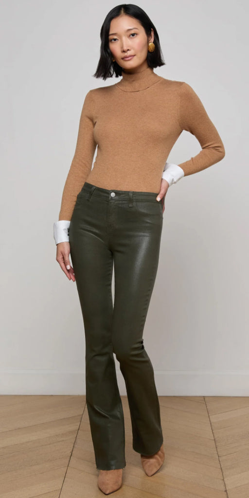 L'AGENCE Ruth Coated Straight Leg Jean