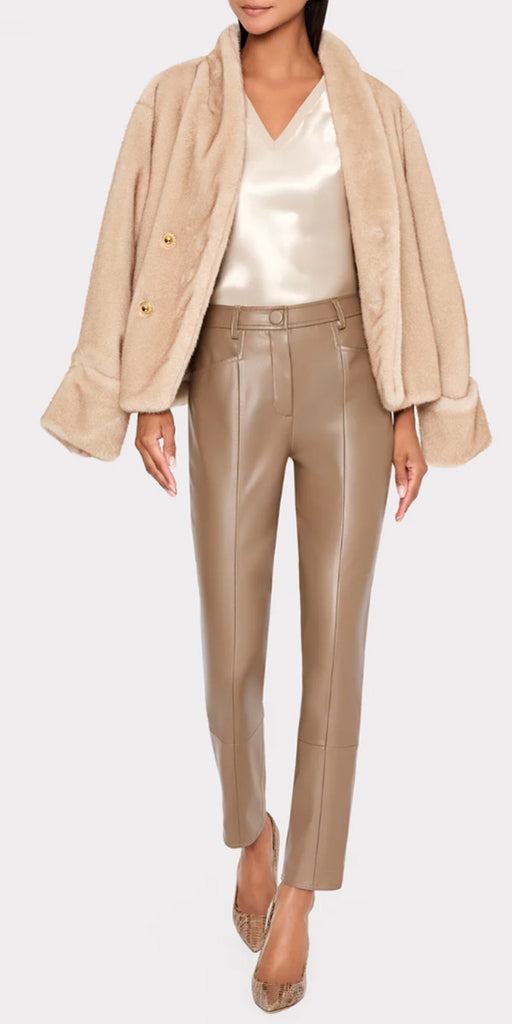 Milly Rue Faux Leather Pant