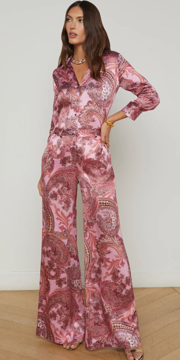 L'AGENCE Pilar Wide Leg Pant