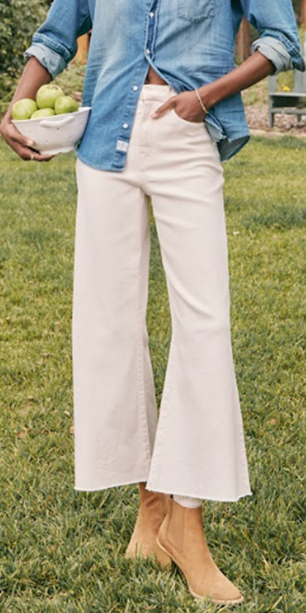 Frank & Eileen Galway Wide-Leg Jean