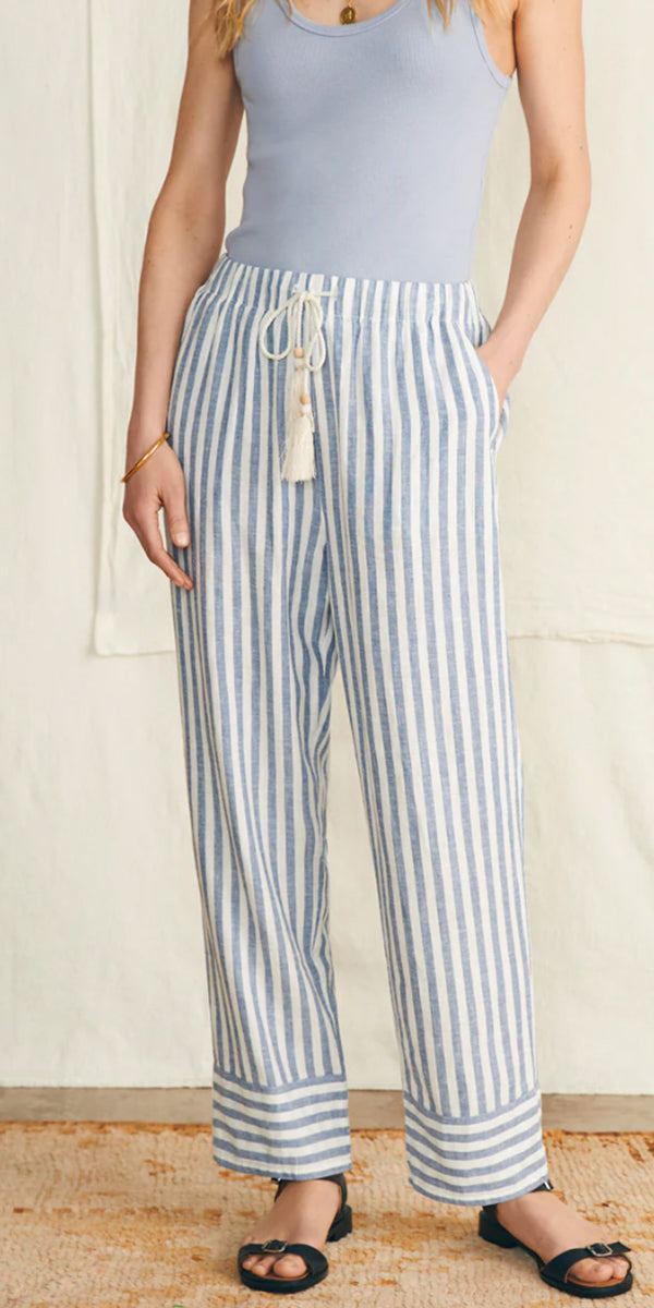 Faherty Pacific Beach Linen Pant