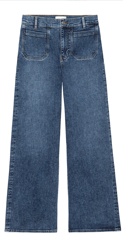 FRAME Le Slim Palazzo Modernist Pocket Jean