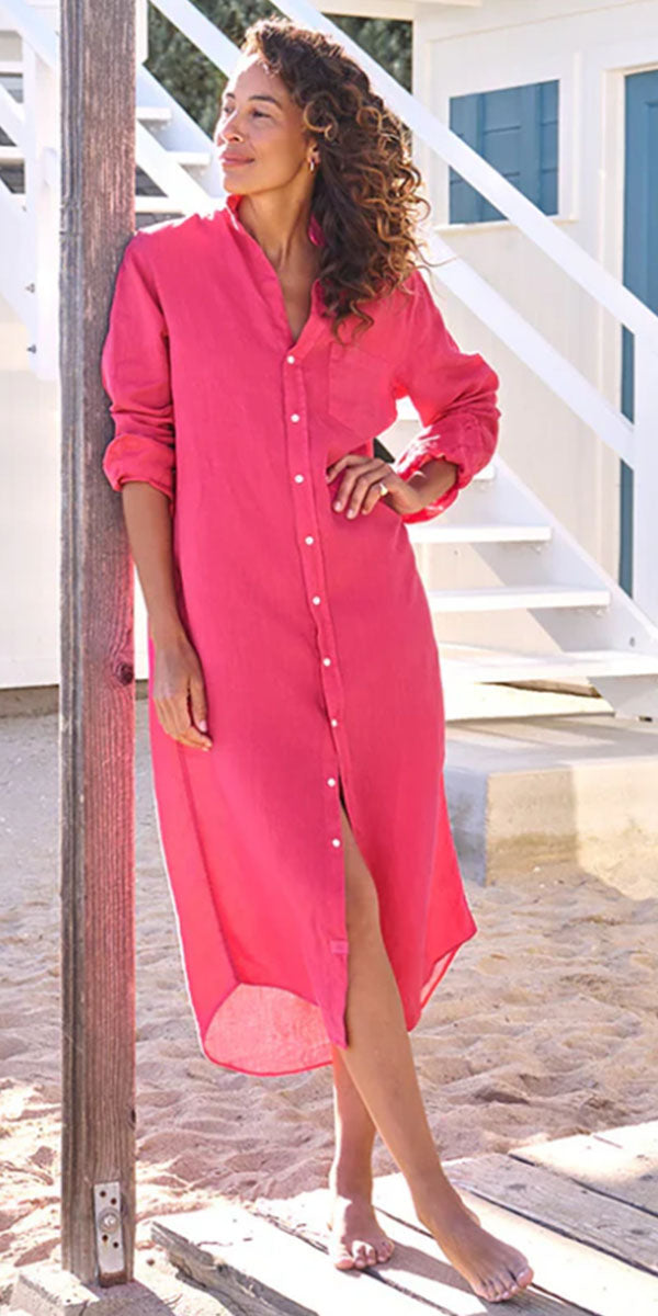 Frank & Eileen Rory Maxi Dress - Raspberry