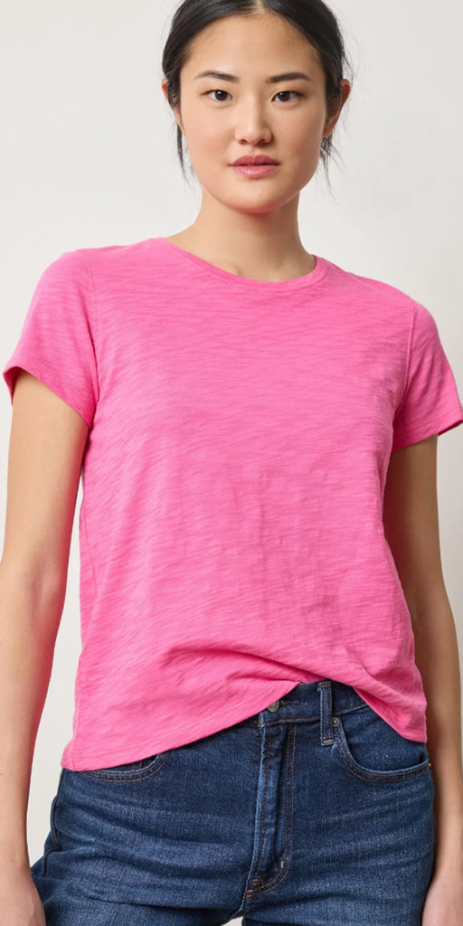 Lilla P Back Seam Crewneck Top