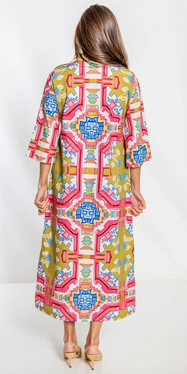 House of MBR Surcie Long  Bouvier Dress