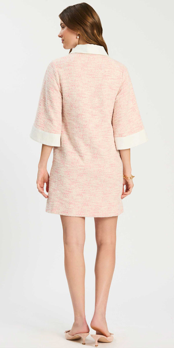 Tyler Boe Sid Knit Boucle Dress