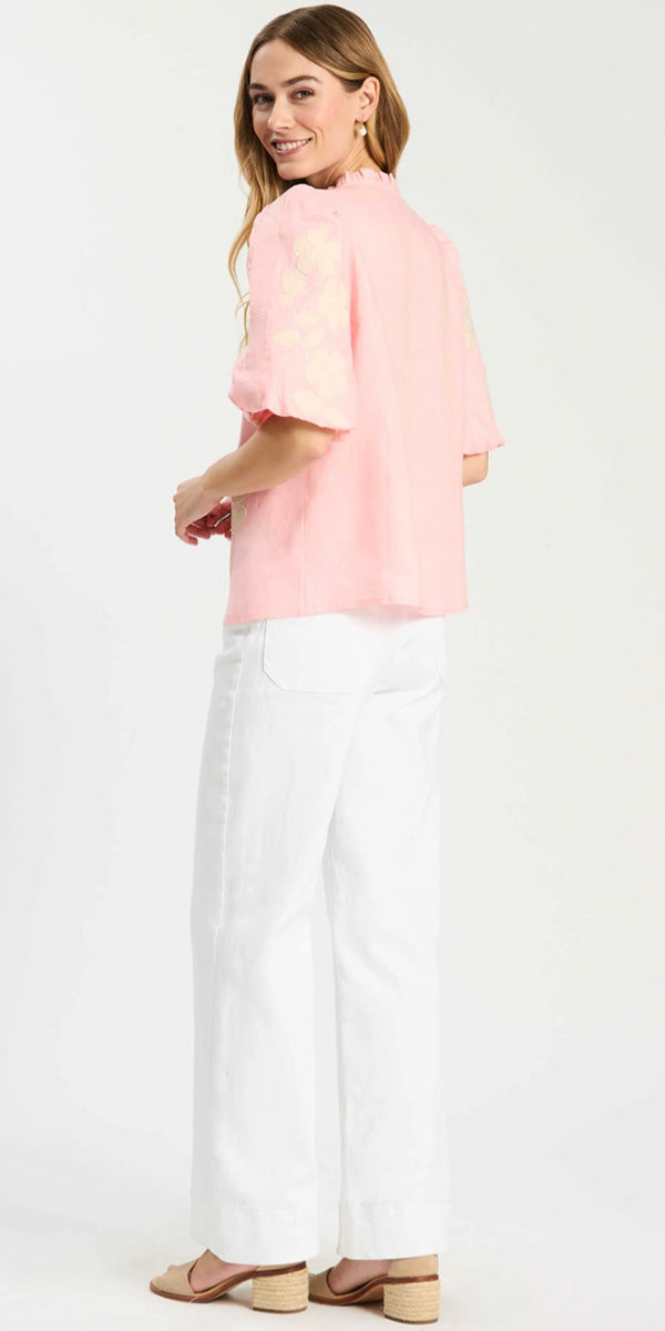 Tyler Boe Tali Applique Shirt