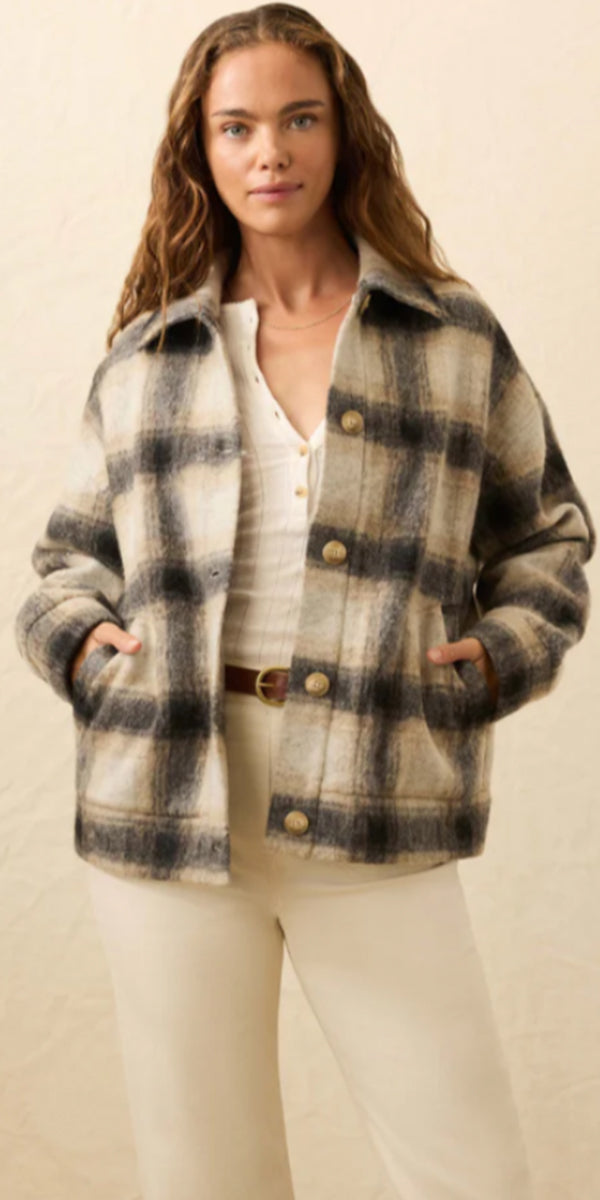 Faherty Rocky Ridge Plaid Jacket