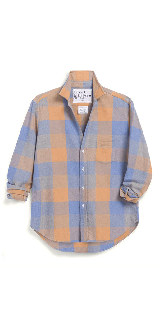 Frank & Eileen Relaxed Button-Up Top