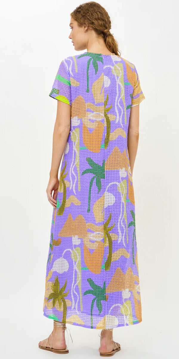 Oliphant SS Shift Maxi Dress
