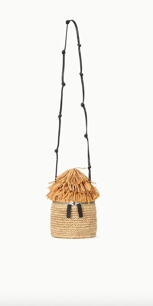 Staud Tiki Raffia Bag