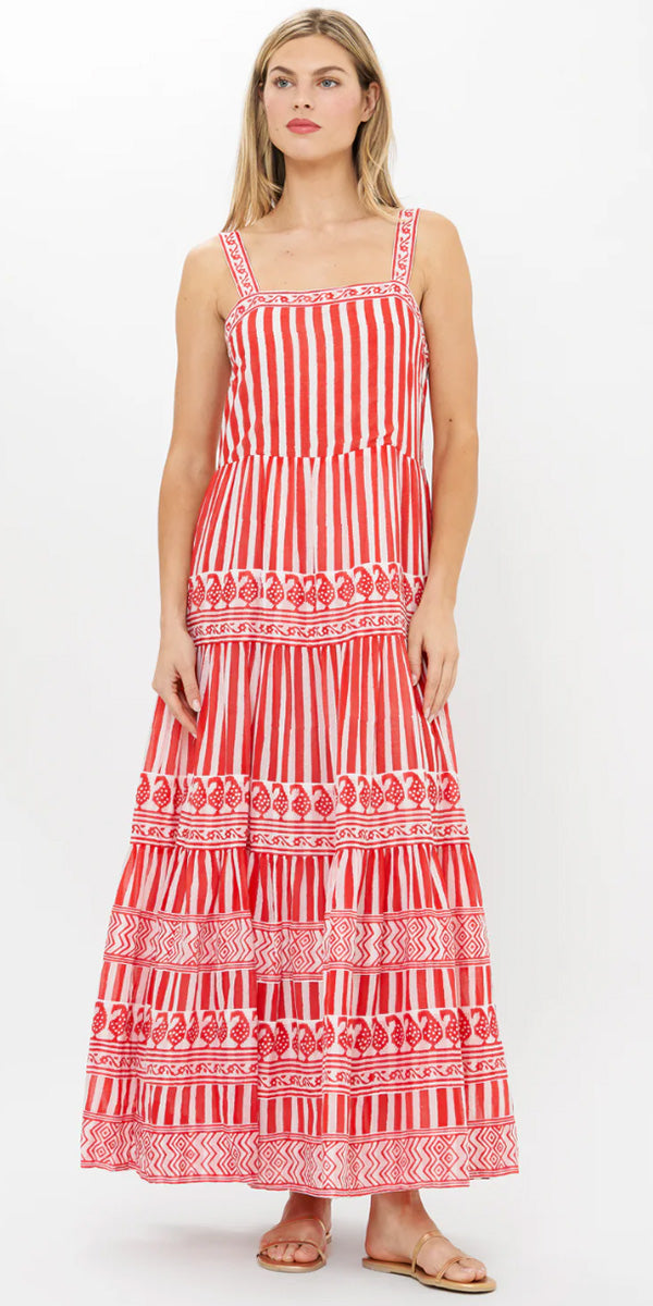 Oliphant Strappy Maxi Dress