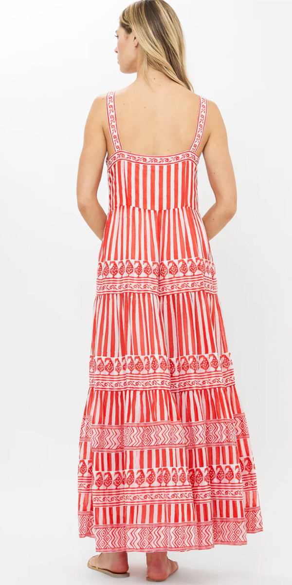 Oliphant Strappy Maxi Dress